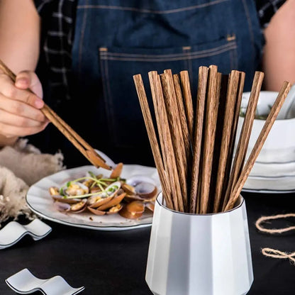 Eco - Friendly Natural Wood Chopsticks (10 Pairs) - Aptiaide14:365458E;200007763:201336100