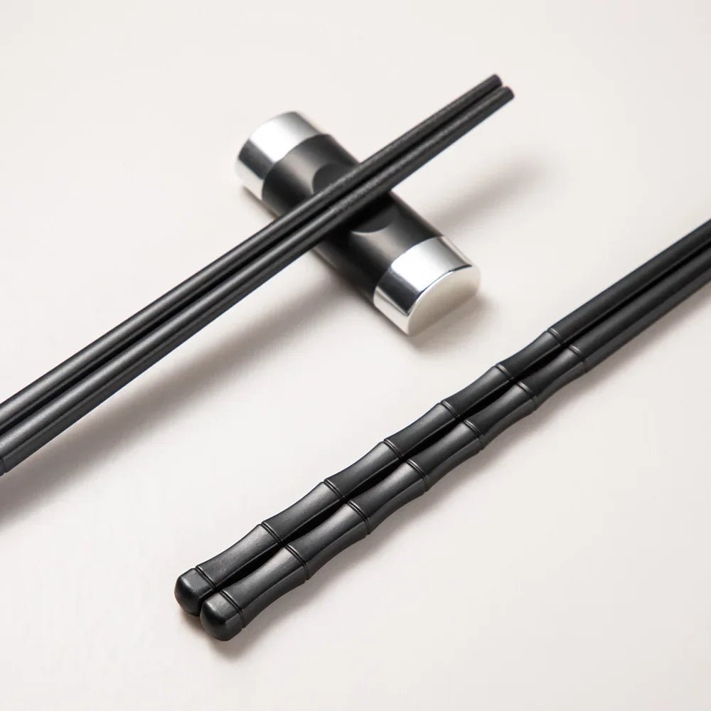 Food Grade High Temperature Alloy Chopsticks (5/10 Pairs) - Aptiaide14:691D-24CM-5 Pair
