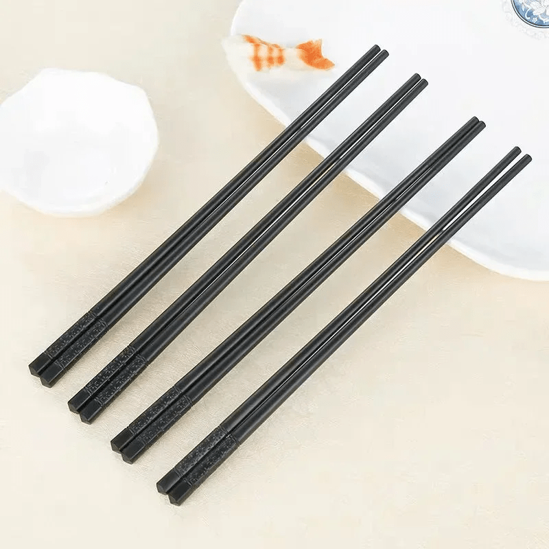Food Grade High Temperature Alloy Chopsticks (5/10 Pairs) - Aptiaide14:10F-24CM-10 Pair