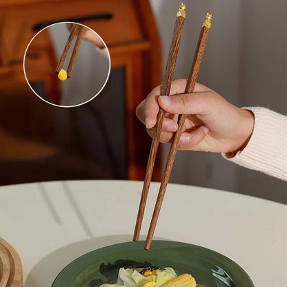 Luxury Dragon Carved Wooden Chopsticks Gift Box (6/10 Pairs) - Aptiaide14:350850Deer-10Pairs