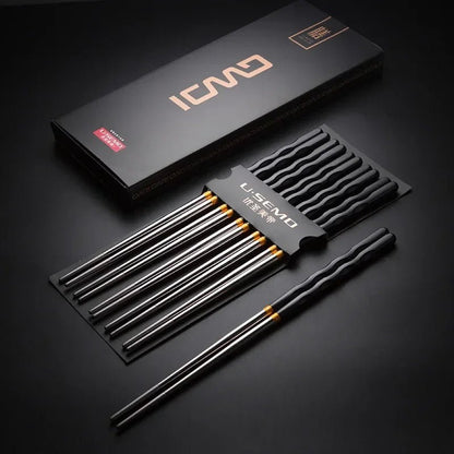 Modern Minimalist Metal Chopsticks (1 Pair) - Aptiaide14:1931
