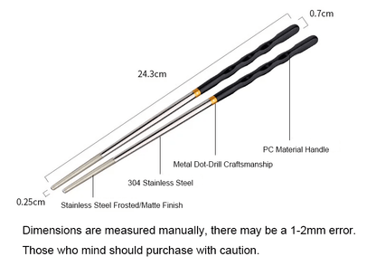 Modern Minimalist Metal Chopsticks (1 Pair) - Aptiaide14:1752