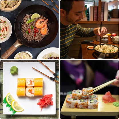 Training Chopstick Helper for Beginners (5 PCS) - Aptiaide14:1052Orange 5 PCS