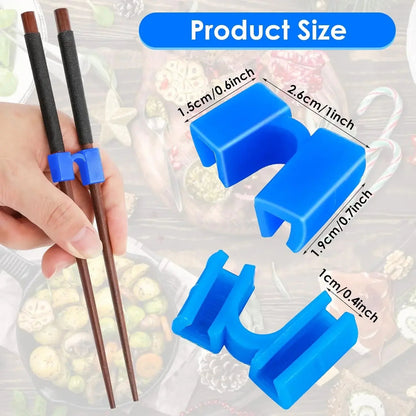 Training Chopstick Helper for Beginners (5 PCS) - Aptiaide14:1052Orange 5 PCS